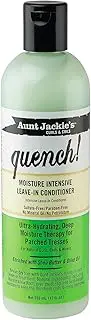 [Aunt Jackie's] Quench, Moisture Intensive Leave-in Conditioner, Ultra-Hydrating, Deep Moisture Therapy for Parched Hair, 12 Ounce Bottle