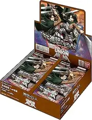 Bandai (BANDAI) Union Arena Booster Pack, Attack on Titan [UA23BT] (Box) 16 Pack