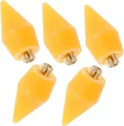 Generic 5pcs Nail Art Picker Tool Wax Head Tips Replacement Heads for Dotting Pens Nail Gems