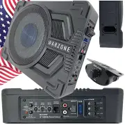 Gravity Warzone WZ100ST 10" Pro Audio Active Compact Under Seat Slim Aluminum...