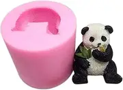 Panda Silicone Mold - Bear Fondant Mould - Bear Silicone Animal Mold - Soap Candle Mold for Chocolate, Candy, Gummy, Jelly, Mousse, Cake Decoration - Random