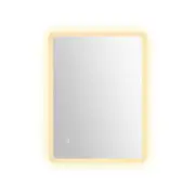 Viviendo 60x80cm Rectangular LED Wall Mirror Anti-fog Vanity Bathroom Mirrors