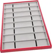 Yardenfun Portable Slot Watch Display Tray Organizer for Jewelry Storage Multifunctional Watch Collector Case for Retail Stores Home Use