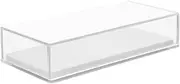 AUTSUPPL Eyelash Storage Case Acrylic Eyelash Packaging Box for False Lash Organization Compact Design with Transparent Window for Easy Access and Protection of Fake Lashes