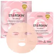 STARSKIN 100% Camellia Nourishing and Brightening 2-Step Oil Sheet Mask
