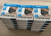 RZ M2 Multi-Purpose Air Filtration Mask - LARGE Black 18 pack