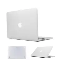 在飛比找蝦皮購物優惠-二手 僅用過一次 Macbook New 磨砂透明殼 New