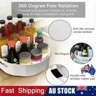 Kitchen Rotating Pantry Lazy Susan Storage Tray Organizer Condiment Bottles Rack