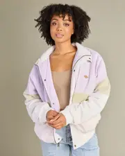 [Rip Curl] Rip Curl Women's Cala Vadella Jacket in Off White Size Large L Off White
