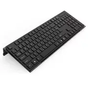 Acrylic Tilted Computer Keyboard Stand for Ergonomic Typing, Keyboard Tray Ho...