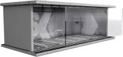 Hot Diecast Wheels Display Case - 1/64 Scale Model Car Display Case with LED Lig
