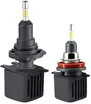 2PCS H7 LED H4 Lens Projector H11 9006 HB4 9005 HB3 H8 H1 H9 LED Lamps Car Headlight Bulbs CSP Chip 6500K 10000LM (Socket Type : 9005/HB3)
