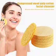 Compressed Facial Sponges Natural Cellulose Odorless Disposable Face Sponge AU