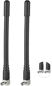 2PCS 4G LTE Antenna 3dbi Mini External TS9 Antenna Compatible with 4G LTE Mobile Hotspot MiFi Router Honeycomb Mobile Broadband Modem USB Modem