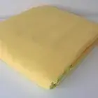 Luxury Bed Fitted Sheet 100% Cotton Deep 25cm Yellow Single Double King Pillow