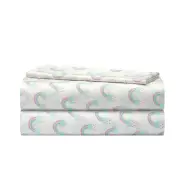 3 Piece Sheet Set, Rainbow Print, Twin