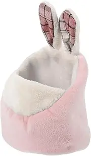 Generic Guinea Pig Bed Cute Shape Nest for Small Pets Soft Cozy Bedding for Hamsters Squirrels and Hedgehogs Durable Washable Hideout Pet for Guinea Pig Cage Decor