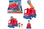 Blippi Fire Truck Feature Vehicle and Fire Dog Extend Ladder Ages 3+New Toy