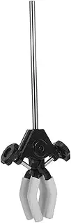 HOMOCONO Lab Clamp Holder with Clamps for Scientific Glassware Fixture for Beakers Flasks Condensers and Educational Settings