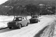 Lucien Bianchi and Vic Citroen DS21 1966 Rally Car Motor Racing Old Photo
