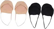 [Baluue] Invisible Garter Foot Pads Elastic Sling Back Half Socks for Women Toe Topper