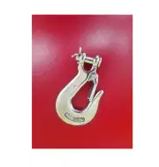 1/4" Clevis Grab Hook Marine Grade 316 Stainless Steel Towing Shackle 500KG
