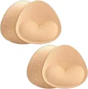 [Pcone Kon] Bra Inserts, Soft Push Up Pads for Women, Bra Pads Inserts Made of Nylon and Elastic Sponge, Bra Inserts as Replacement for Thin Pads in Sports Bras, Swimsuits and Sports Tops, 2 Pairs of Bra Pads