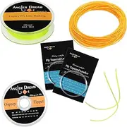 ANGLER DREAM AnglerDream WF Fly Fishing Line Kit 1 2 3 4 5 6 7 8 9WT Fly Fishing Line Leader Braided Backing Fish Line