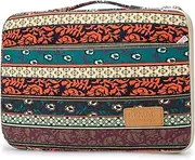 Kinmac Bohemian 360° Protective Waterproof 11 inch-12.9 inch Laptop Case Bag Sleeve with Handle for Surface Pro,New MacBook Pro 13" (2016-2018),MacBook Air 11",MacBook 12",New MacBook Air 13" Retina