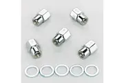 Weld Racing Closed End Wheel Nut and Washer 1/2" Suit Alumastar, Magnum Drag Wheels (5 Pack)