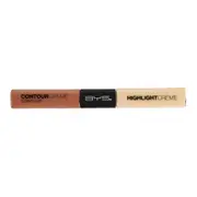 BYS Contour/Highlight Creme Duo Face Makeup Sculpt/Illuminate Womens Cosmetic