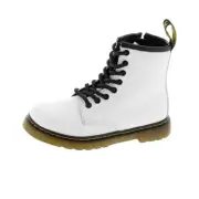 Kids Authentic 1460 J Dr Martens White Lace Up Boot Size US 5
