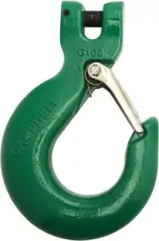 Campbell 3/8" Chain Diam, 100 Chain Grade Clevis Hook 8,800 Lb Capacity, 5746695