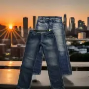 Guess Adam Levine Jeans Men's Size 38 Denim Straight Leg Boot Cut Lot 2 NEW