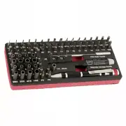 Wiha 75968 Master Tech ESD-Safe Micro Bit Work Station Set, 68 pieces
