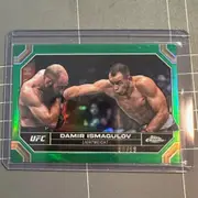 2024 Topps Chrome UFC - DAMIR ISMAGULOV Green Refractor 90/99 #52
