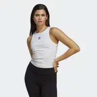 在飛比找PChome24h購物優惠-【ADIDAS】TANK RIB 背心上衣 女 白色-IB9