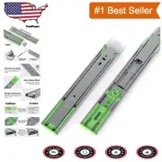 Alloy Steel Soft Close Drawer Slides, 220 lbs Load Capacity, Easy Install 6 Sets