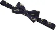 [WOFASHPURET] Boys and Girls Cartoon Bow Tie Polyester Printed Adjustable Bowtie Set for Boys Men Pre-tied