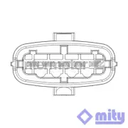 Fits Vauxhall Vectra Frontera Saab 9-3 Mity Mass Air Flow Meter Sensor #1