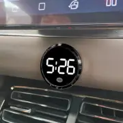 Mini LED Car Clock Dashboard Stick-On Digital Clock Car Interior Accessories