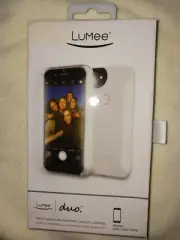LuMee Duo Illuminating Selfie Phone Case for iPhone7 White