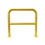 Single End Barrier Pallet Racking Bay Protector. Super Heavy Duty Rail Guard