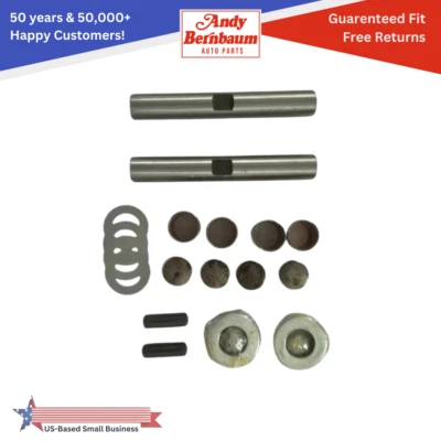 For 1935-1937 Dodge Plymouth Front King Pin Bushings Washers and Bearings Set
