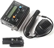 usDX SDR QRP Transceiver, Mobile Transceiver, SDR 3 Band Full Mode Frequency Transceiver, with Handheld Microphon (with Morse Key)
