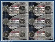 12 Replacement Maxell LR44 Alkaline Button Cell Batteries