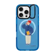 iPhone 16 Pro Impact Ring Stand Case MagSafe Compatible Slowboy in mandarin jacket