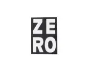 New Zero Numero Black/White Sticker