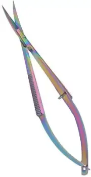2 Pieces 4.5" Embroidery Easy Snips Scissors - EZ Snip Curved Blades