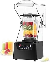 Blender Smoothie Makers 2200W, 5 Preset,2L Capacity,Commercial Blender,for Smoothie,Milkshake, Fruit And Vegetable Drinks